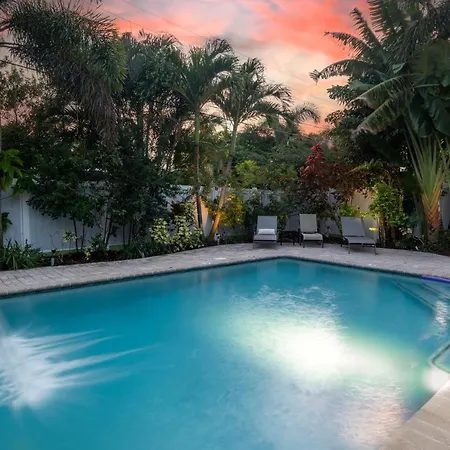 Wilton Manors Cottage West 2 Bed 2 Bath With Pool Fort Lauderdale Exterior photo