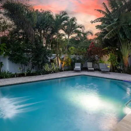 Wilton Manors Cottage West 2 Bed 2 Bath With Pool Fort Lauderdale Exterior photo